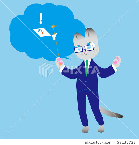 Business animal cat Business animal cat 55139725