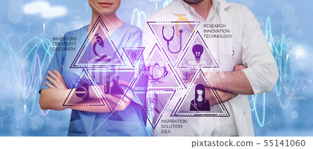 Doctor with Medical Healthcare Research Concept 55141060