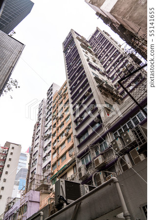 "Hong Kong" Tsim Sha Tsui cityscape 55141655