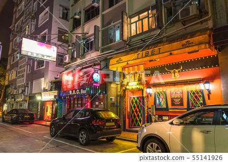 尖沙咀城市景觀 尖沙咀城市景觀 55141926