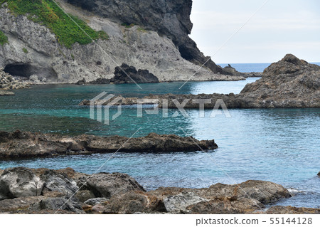 Photographed the summer landscape of the Motsu multi-coast on Hokkaido's Shimamaki village Photographed the summer landscape of the Motsu multi-coast on Hokkaido's Shimamaki village 55144128