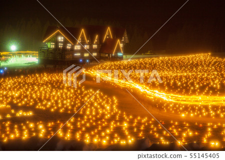 Fireworks candle Nakazato winter fireworks 55145405