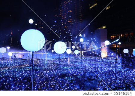 Illumination of Tokyo Midtown 55146194