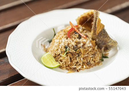 Healthy Thai food fried rice 55147043
