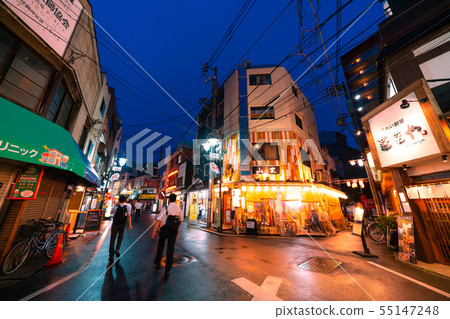 東京都市風景在日本Akabane的酒吧區域 55147248