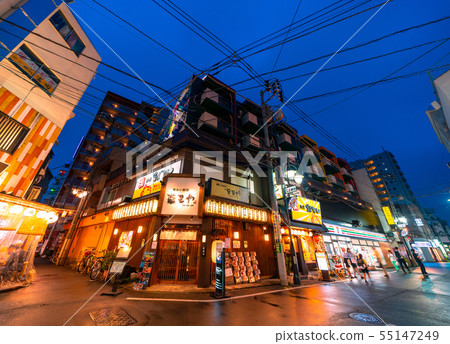 東京都市風景在日本Akabane的酒吧區域 55147249