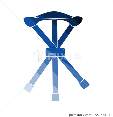 Icon Of Fishing Folding Chair Icon Of Fishing Folding Chair 55148125