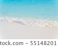 Beach white sandy beach 55148201