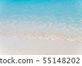 Beach white sandy beach 55148202