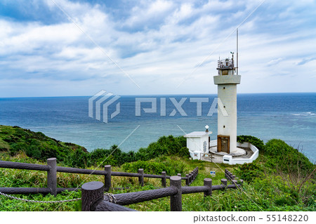 Okinawa Ishigakijima Hirakubosaki燈塔石垣島最北端的燈塔 55148220