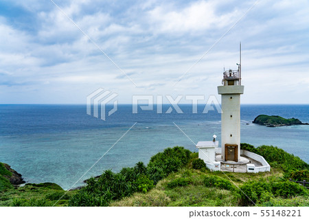 Okinawa Ishigakijima Hirakubosaki燈塔石垣島最北端的燈塔 Okinawa Ishigakijima Hirakubosaki燈塔石垣島最北端的燈塔 55148221