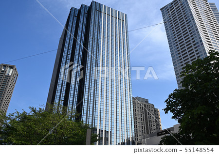 High-rise buildings along Dojima River High-rise buildings along Dojima River 55148554