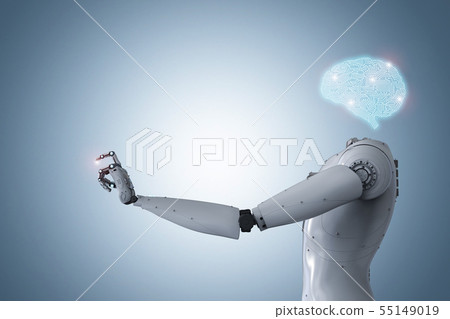 artificial intelligence brain artificial intelligence brain 55149019