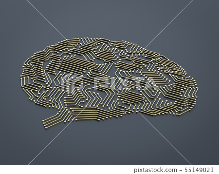 artificial intelligence brain artificial intelligence brain 55149021