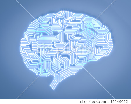 artificial intelligence brain artificial intelligence brain 55149022