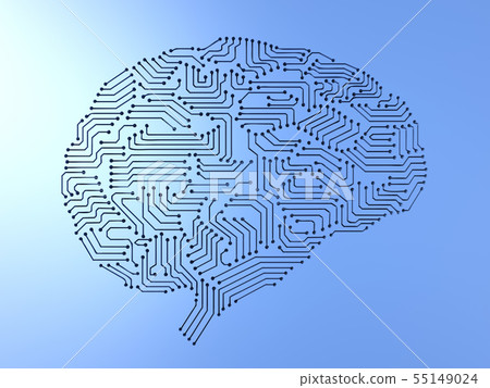 artificial intelligence brain artificial intelligence brain 55149024