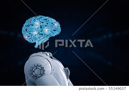 artificial intelligence brain artificial intelligence brain 55149037