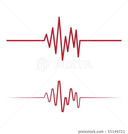 Art design health medical heartbeat pulse Art design health medical heartbeat pulse 55149721