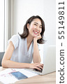 Office meeting room business woman 55149811