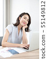Office meeting room business woman 55149812