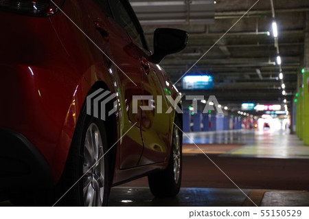 地下停車場圖像汽車圖像 55150529