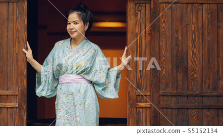 Lifestyle series: Asian woman in ryokan Lifestyle series: Asian woman in ryokan 55152134