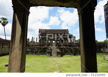 Khmer ruins in Cambodia 55152895