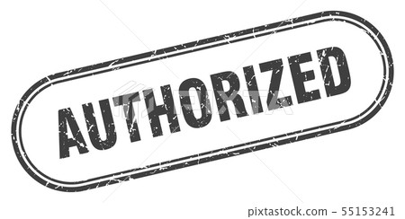 authorized - Stock Illustration [55153241] - PIXTA
