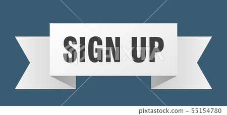 sign up - Stock Illustration [55154780] - PIXTA
