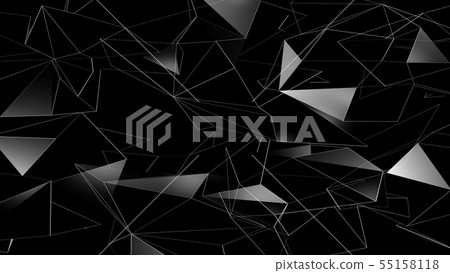 Background of abstract geometric triangles - Stock Illustration ...