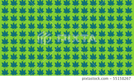 Blue foliage pattern 55158267