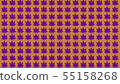 Purple foliage pattern 55158268