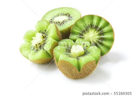 Kiwi fresh carved flower style fruit  55160305