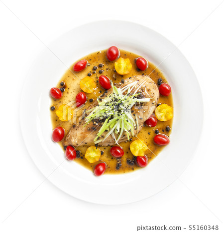 Grill Chicken or Chicken Steak in black pepper 55160348