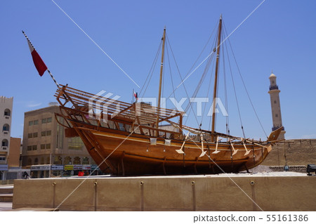 Dubai Dhow around the Dubai Museum 55161386