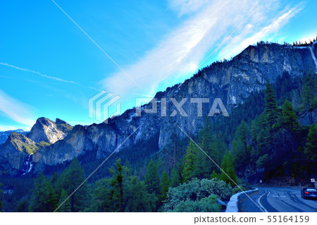 優勝美地國家公園隧道視圖 55164159