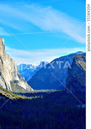 優勝美地國家公園隧道視圖 55164204