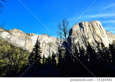 The world's largest monolith El Capitan as granite The world's largest monolith El Capitan as granite 55164491