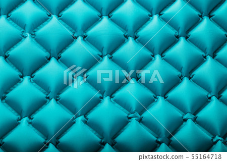 Texture of a blue inflatable tourist rug, Texture of a blue inflatable tourist rug, 55164718