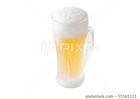 Image of clipping of beer poured into a jug (overview) Image of clipping of beer poured into a jug (overview) 55165221