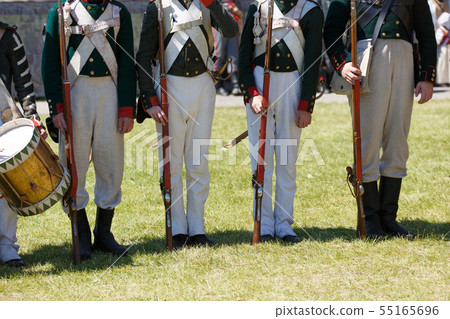 Uniform of soldiers during the Russian-French war 55165696