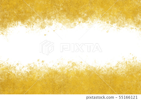 金抽像新年水彩背景 55166121