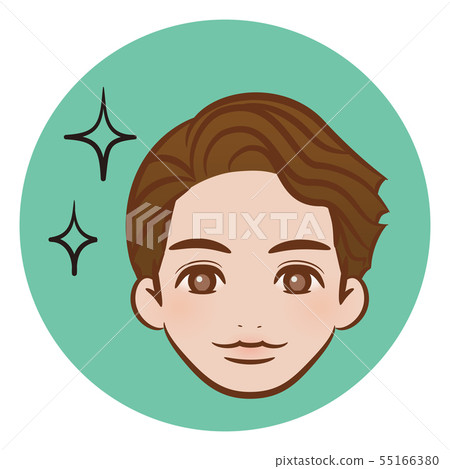 面部表情圖標閃光 55166380