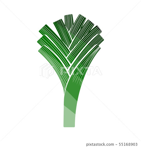 Leek Onion Icon Leek Onion Icon 55168903