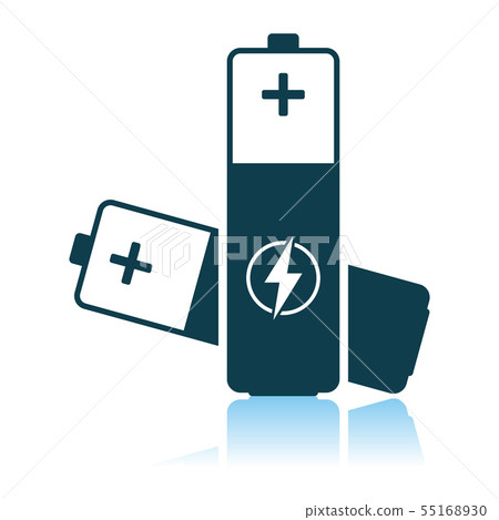Electric Battery Icon 55168930