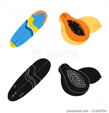 Isolated object of and travel icon. Set of and traditional vector icon for stock. Isolated object of and travel icon. Set of and traditional vector icon for stock. 55169794