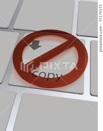 CG 3D例證3D設計材料個人計算機網鍵盤拷貝非法 55170155