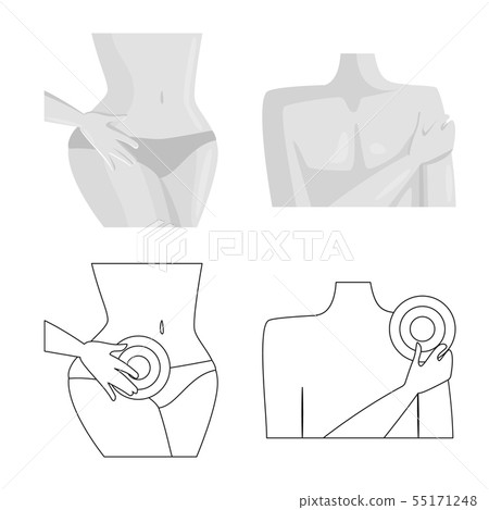 Vector design of hospital and rendering icon. Set of hospital and help stock vector illustration. Vector design of hospital and rendering icon. Set of hospital and help stock vector illustration. 55171248