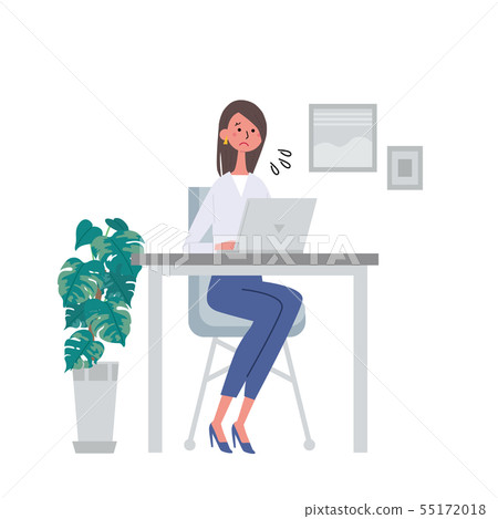 Woman illustration icon 55172018