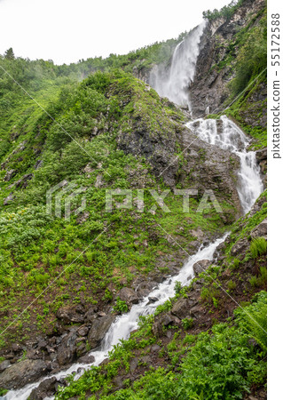 The highest waterfall, falling from a cliff The highest waterfall, falling from a cliff 55172588